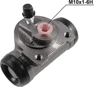 HELLA 8AW 355 532-571 - Wheel Brake Cylinder autospares.lv