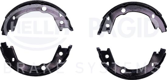 HELLA 8DA 355 050-061 - Brake Shoe Set, parking brake autospares.lv