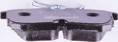 HELLA 8DB 355 009-511 - Brake Pad Set, disc brake autospares.lv