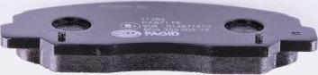 HELLA 8DB 355 009-781 - Brake Pad Set, disc brake autospares.lv