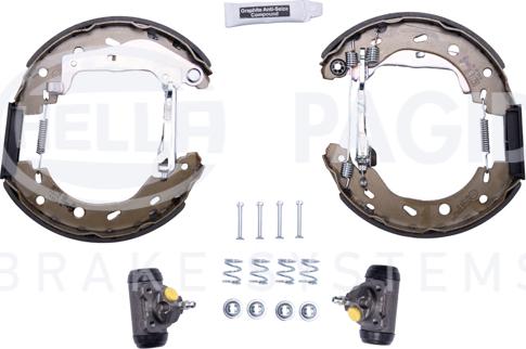 HELLA 8DB 355 004-941 - Brake Shoe Set autospares.lv