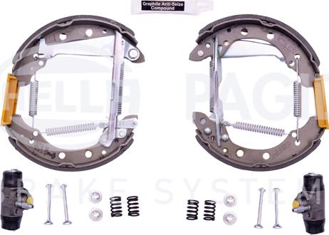 HELLA 8DB 355 005-021 - Brake Shoe Set autospares.lv