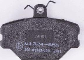 HELLA 8DB 355 006-191 - Brake Pad Set, disc brake autospares.lv