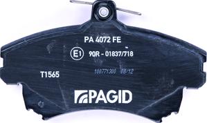 HELLA 8DB 355 006-711 - Brake Pad Set, disc brake autospares.lv