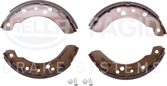 HELLA 8DB 355 000-881 - Brake Shoe Set autospares.lv