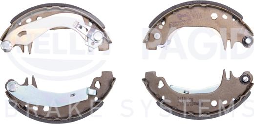 HELLA 8DB 355 000-211 - Brake Shoe Set autospares.lv