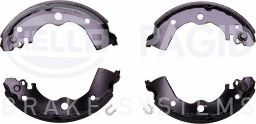 HELLA 8DB 355 001-411 - Brake Shoe Set autospares.lv