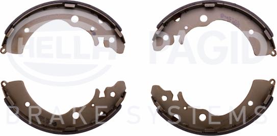 HELLA 8DB 355 001-481 - Brake Shoe Set autospares.lv