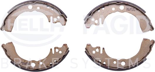 HELLA 8DB 355 001-131 - Brake Shoe Set autospares.lv