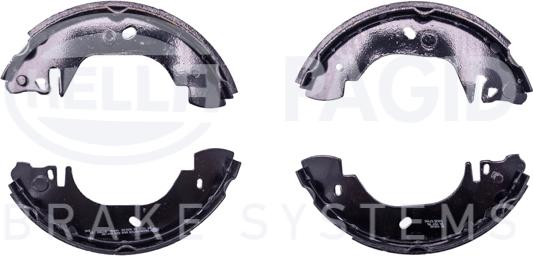 HELLA 8DB 355 001-361 - Brake Shoe Set autospares.lv