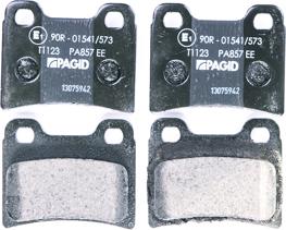 HELLA 8DB 355 008-151 - Brake Pad Set, disc brake autospares.lv