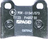 HELLA 8DB 355 008-151 - Brake Pad Set, disc brake autospares.lv