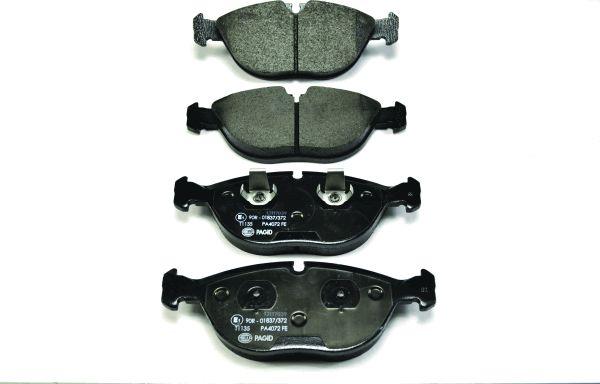 HELLA 8DB 355 008-261 - Brake Pad Set, disc brake autospares.lv