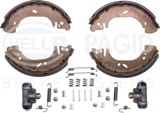 HELLA 8DB 355 003-201 - Brake Shoe Set autospares.lv