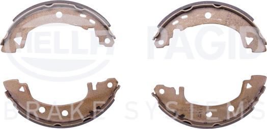 HELLA 8DB 355 002-061 - Brake Shoe Set autospares.lv