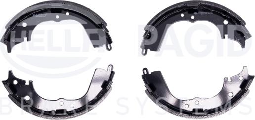 HELLA 8DB 355 002-181 - Brake Shoe Set autospares.lv