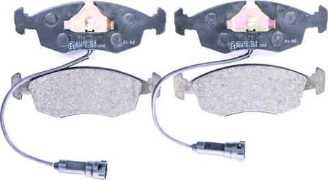 HELLA 8DB 355 007-341 - Brake Pad Set, disc brake autospares.lv