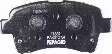 HELLA 8DB 355 014-761 - Brake Pad Set, disc brake autospares.lv