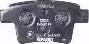 HELLA 8DB 355 015-501 - Brake Pad Set, disc brake autospares.lv