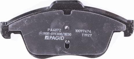 HELLA 8DB 355 015-041 - Brake Pad Set, disc brake autospares.lv