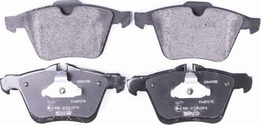 HELLA 8DB 355 016-291 - Brake Pad Set, disc brake autospares.lv