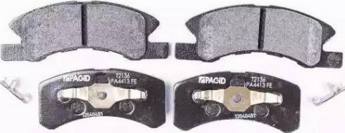 HELLA 8DB 355 016-211 - Brake Pad Set, disc brake autospares.lv