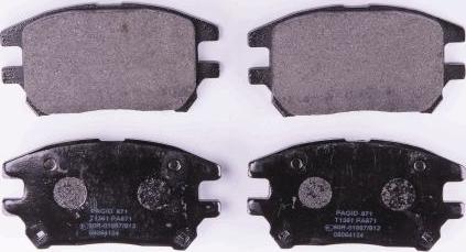 HELLA 8DB 355 010-441 - Brake Pad Set, disc brake autospares.lv