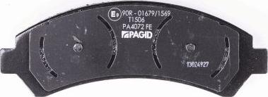 HELLA 8DB 355 011-911 - Brake Pad Set, disc brake autospares.lv