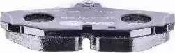 HELLA 8DB 355 017-621 - Brake Pad Set, disc brake autospares.lv