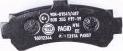 HELLA 8DB 355 017-191 - Brake Pad Set, disc brake autospares.lv