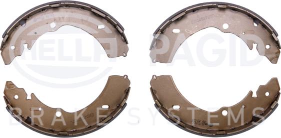 HELLA 8DB 355 022-071 - Brake Shoe Set autospares.lv