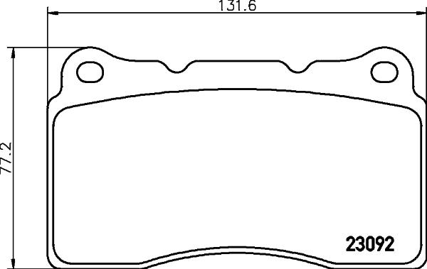 Valeo 671519 - Brake Pad Set, disc brake autospares.lv