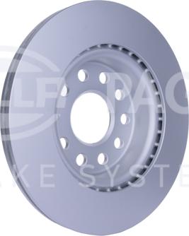 HELLA 8DD 355 109-561 - Brake Disc autospares.lv