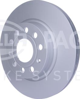 HELLA 8DD 355 109-561 - Brake Disc autospares.lv