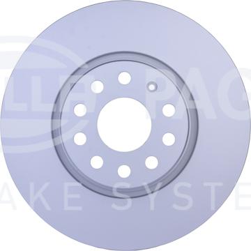 HELLA 8DD 355 109-521 - Brake Disc autospares.lv