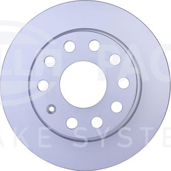 HELLA 8DD 355 109-601 - Brake Disc autospares.lv