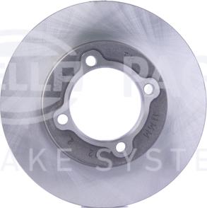 HELLA 8DD 355 109-041 - Brake Disc autospares.lv