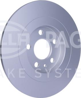 HELLA 8DD 355 109-151 - Brake Disc autospares.lv