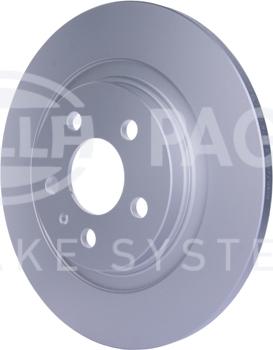 HELLA 8DD 355 109-151 - Brake Disc autospares.lv