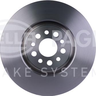 HELLA 8DD 355 109-131 - Brake Disc autospares.lv