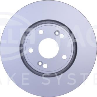 HELLA 8DD 355 109-301 - Brake Disc autospares.lv