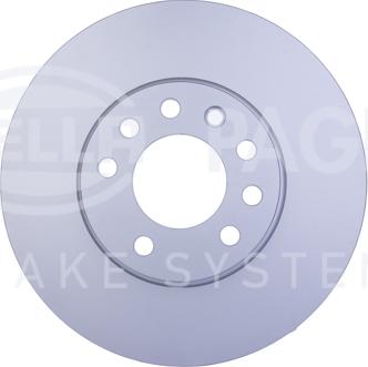 HELLA 8DD 355 109-241 - Brake Disc autospares.lv