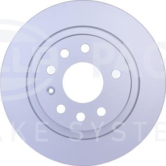 HELLA 8DD 355 109-211 - Brake Disc autospares.lv