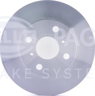 HELLA 8DD 355 104-781 - Brake Disc autospares.lv