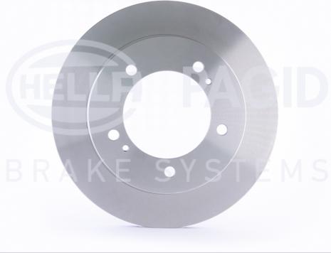 HELLA 8DD 355 104-771 - Brake Disc autospares.lv