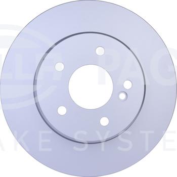 HELLA 8DD 355 105-951 - Brake Disc autospares.lv