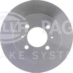 HELLA 8DD 355 105-141 - Brake Disc autospares.lv