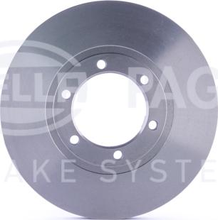 HELLA 8DD 355 105-111 - Brake Disc autospares.lv