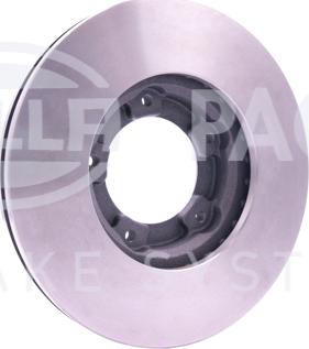 HELLA 8DD 355 105-181 - Brake Disc autospares.lv