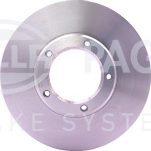 HELLA 8DD 355 105-181 - Brake Disc autospares.lv